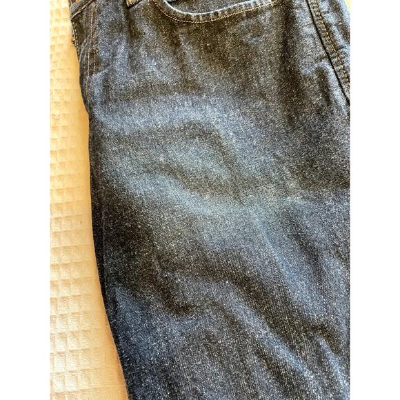 Levi's Y2K Style Skinny 511 Dark Wash 100% Cotton Mens Jeans 36W/32L Retro Denim - Picture 9 of 13